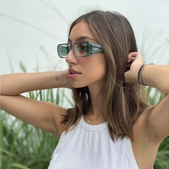 Chloe | Accessories | Vintage Chloe Green Gradient  display picture 3